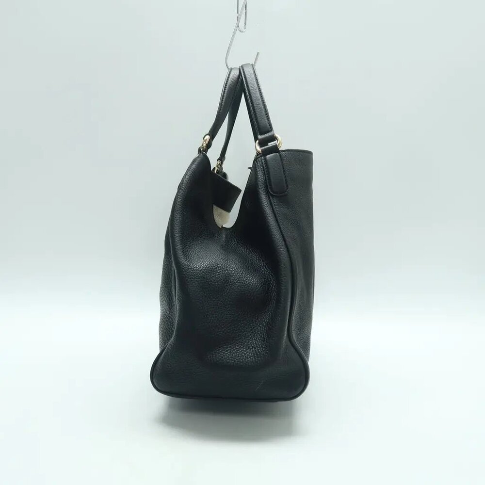 GUCCI Soho Black Leather Tote 818-041825 - Picture 4 of 12